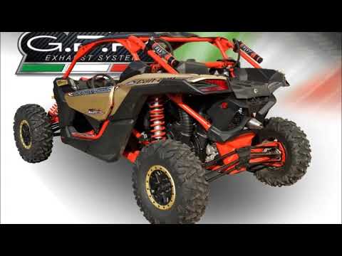 GPR-Exhaust---Deeptone-Atv-Slip-on-for-Maverick-X3-Turbo-Buggy-from-2017-to-2024-dB-Killer-Link-Pipe
