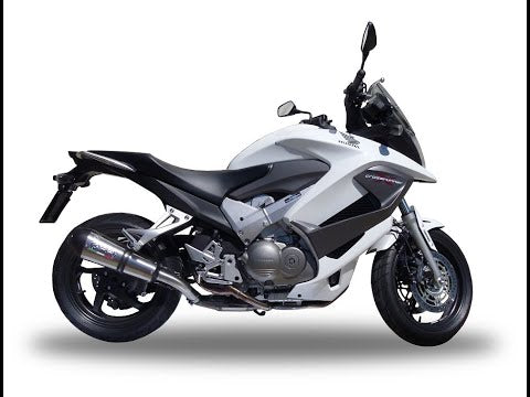 GPR-Exhaust---Powercone-Evo-Slip-on-for-VFR-800-X-Crossrunner-800-from-2011-to-2014-dB-Killer-Link-Pipe