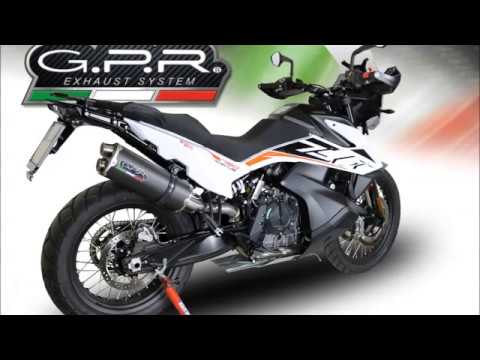 GPR-Exhaust---Furore-Nero-RACING-Slip-on-for-Adventure-790-from-2025-to-2026-Link-Pipe