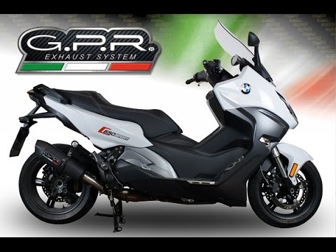 GPR-Exhaust---Albus-Evo4-Slip-on-for-C-650-Sport-from-2016-to-2020-dB-Killer-Link-Pipe