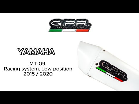 GPR-Exhaust---Albus-Evo4-Full-Line-for-Mt-09-from-2017-to-2020-dB-Killer-Catalyst