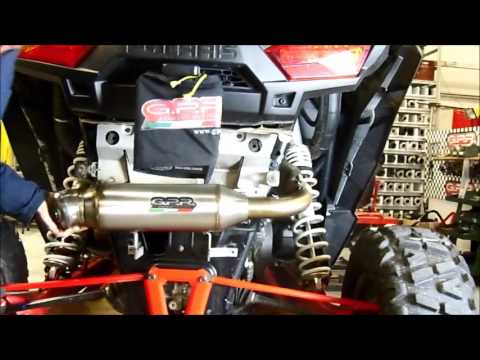 GPR-Exhaust---Power-Bomb-Slip-on-for-RZR-XP-1000-from-2014-to-2023-dB-Killer-Link-Pipe