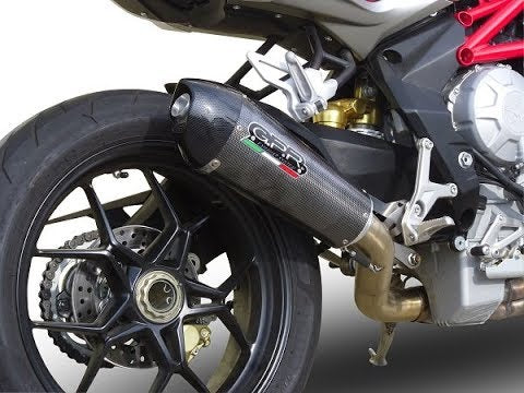 GPR-Exhaust---Furore-Evo4-Nero-Slip-on-for-Brutale-800-from-2017-to-2020-dB-Killer-Link-Pipe-Catalyst