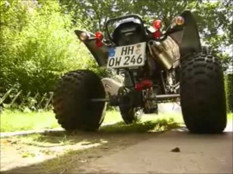 GPR-Exhaust---Deeptone-Atv-Slip-on-for-500-Hurricane-S-from-2005-to-2021-dB-Killer-Link-Pipe