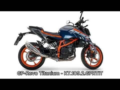 GPR-Exhaust---GP-Revo-Titanium-Slip-on-for-DUKE-200-from-2024-to-2025-dB-Killer-Link-Pipe