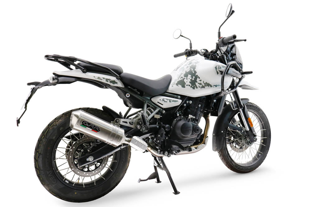 GPR-Exhaust---Satinox-Slip-on-for-Guerrilla-450-from-2024-to-2025-dB-Killer-Link-Pipe