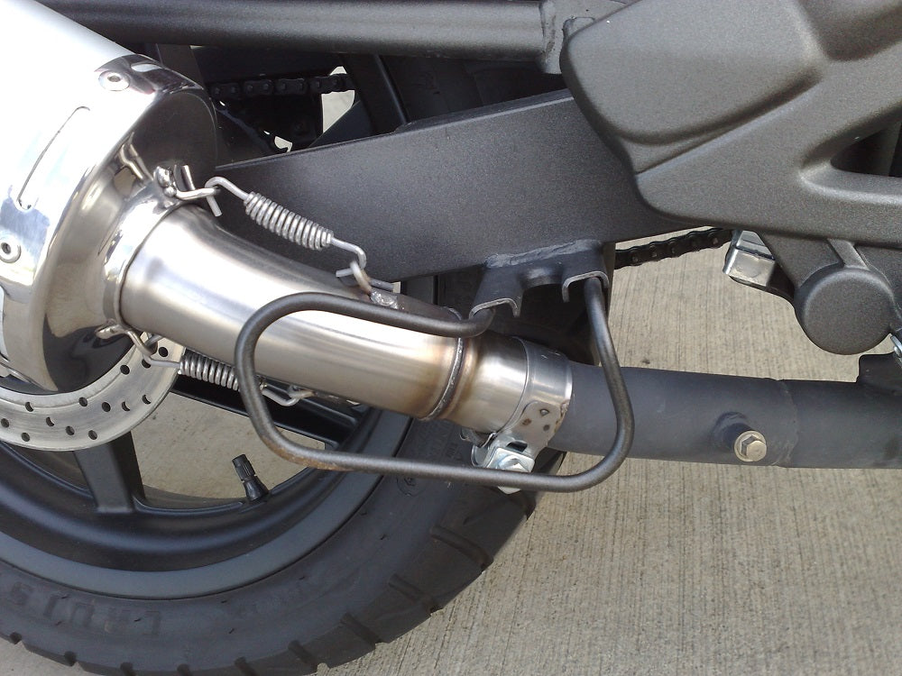 GPR-Exhaust---Satinox-Slip-on-for-Quannon-125-from-2007-to-2016-dB-Killer-Link-Pipe