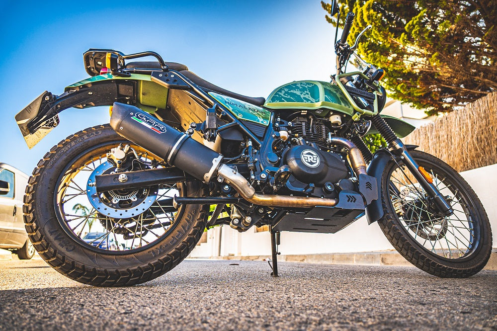 GPR-Exhaust---Furore-Nero-RACING-Slip-on-for-Himalayan-410-DIAM-42.5-from-2017-to-2020-Link-Pipe