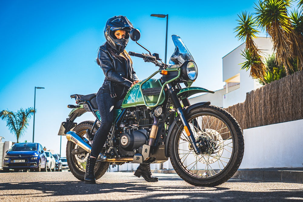 GPR-Exhaust---Powercone-Evo-Slip-on-for-Himalayan-410-from-2021-to-2024-dB-Killer-Link-Pipe-Catalyst