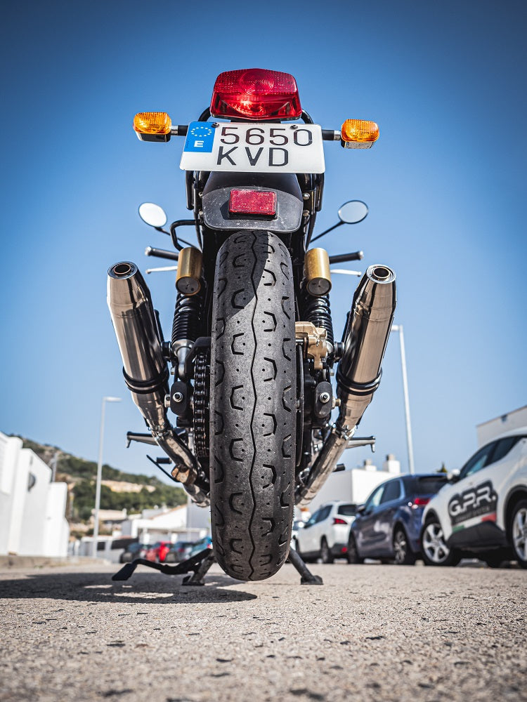 GPR-Exhaust---Deeptone-Inox-Double-Slip-on-for-Interceptor-650-from-2019-to-2020-dB-Killer-Link-Pipe-Catalyst
