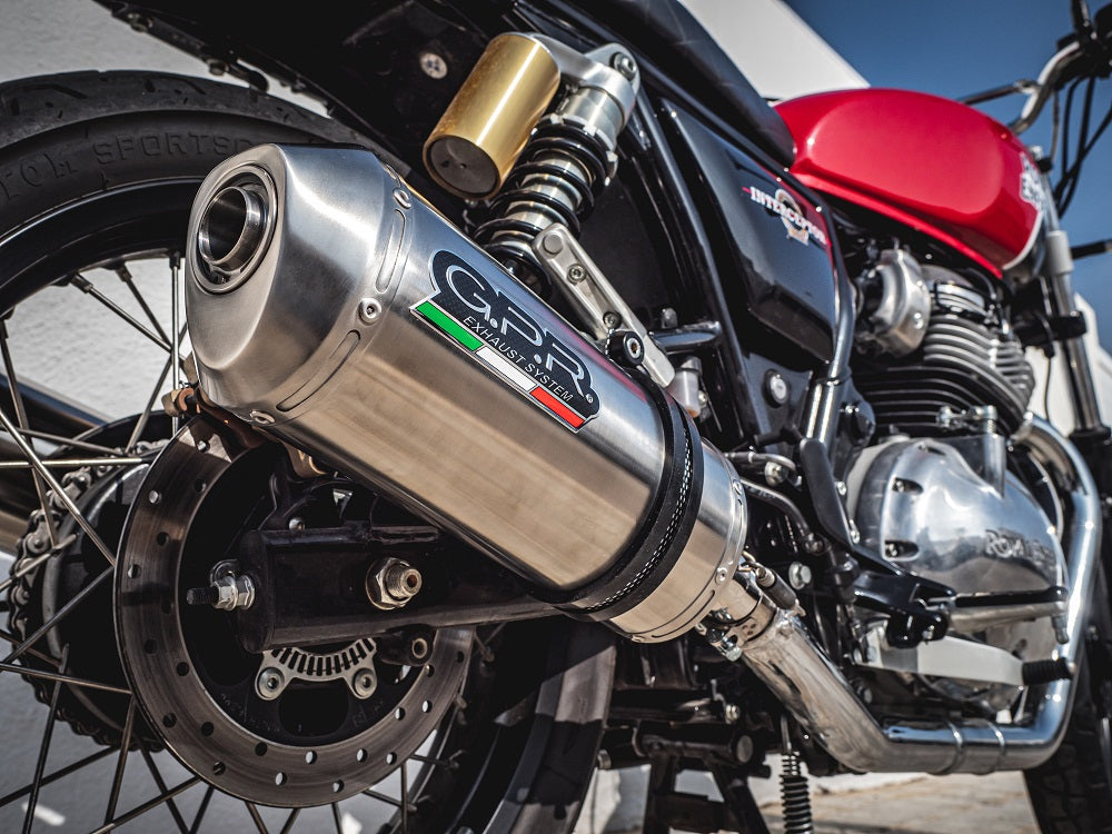GPR-Exhaust---Satinox-Double-Slip-on-for-Interceptor-650-from-2021-to-2025-dB-Killer-Link-Pipe-Catalyst