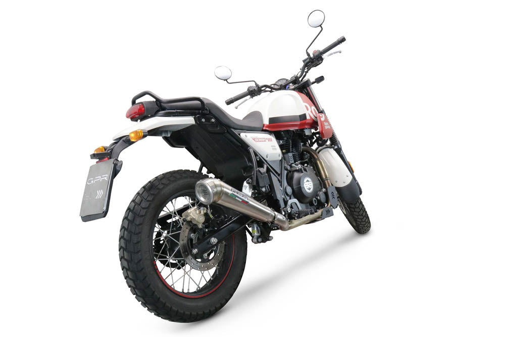 GPR-Exhaust---Powercone-Evo-Slip-on-for-Scram-411-from-2022-to-2024-dB-Killer-Link-Pipe-Catalyst