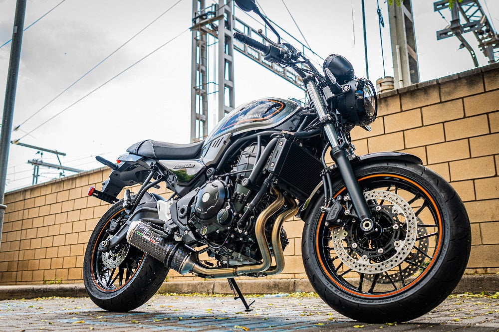 GPR-Exhaust---Satinox-Poppy-Full-Line-for-Z-650-RS-from-2021-to-2023-dB-Killer-Catalyst