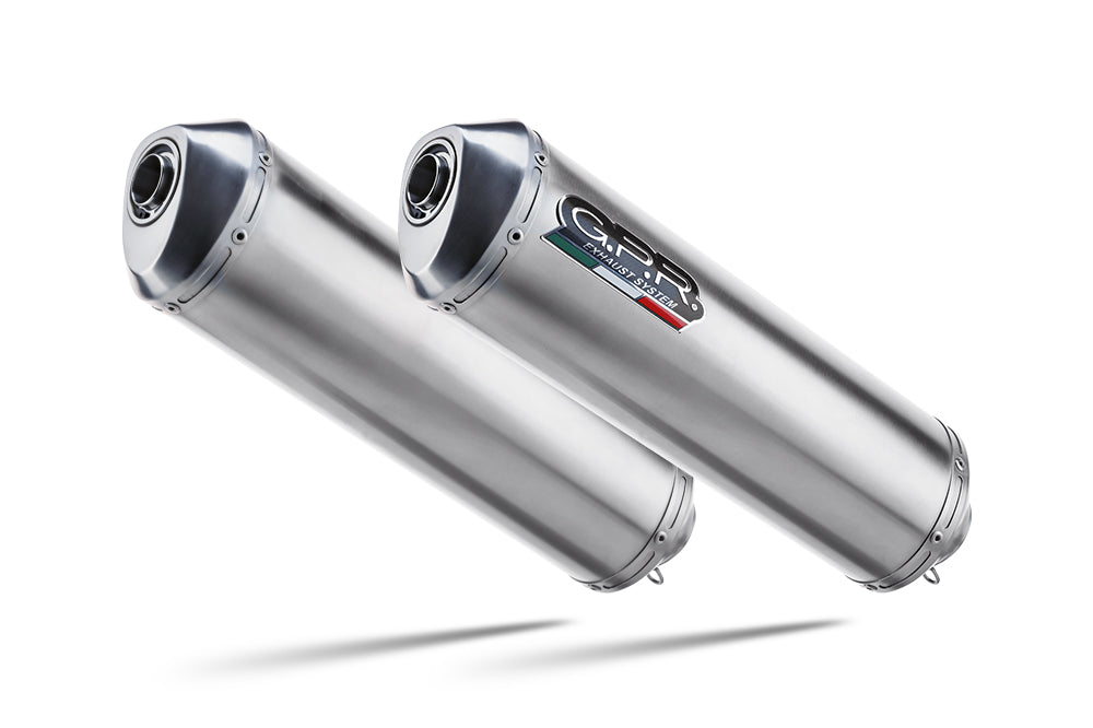 GPR-Exhaust---Satinox-Double-Slip-on-for-ETV-Caponord-1000-Rally-from-2001-to-2007-dB-Killer-Link-Pipes-Catalysts