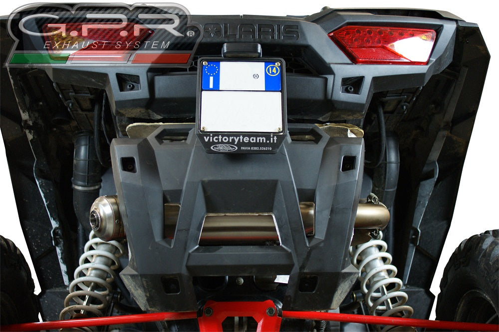 GPR-Exhaust---Power-Bomb-Slip-on-for-RZR-XP-1000-from-2014-to-2023-dB-Killer-Link-Pipe