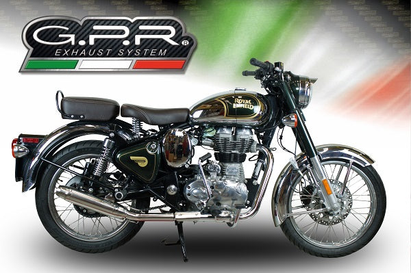 GPR-Exhaust---Deeptone-Inox-Slip-on-for-Classic-Bullet-EFI-500-from-2009-to-2016-dB-Killer-Link-Pipe-Catalyst
