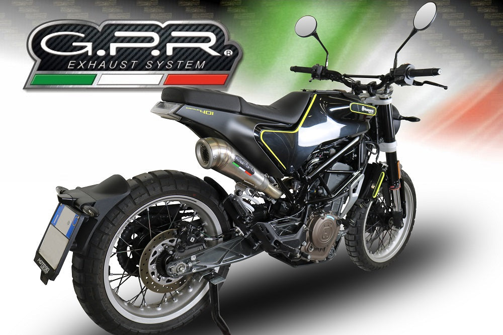 GPR-Exhaust---Powercone-Evo-Mid-Line-for-Svartpilen-401-from-2018-to-2019-dB-Killer-Catalyst-