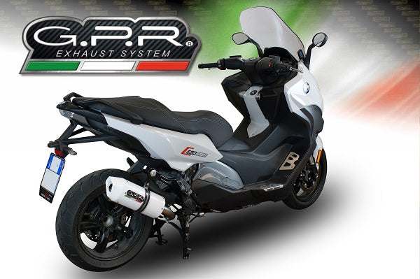 GPR-Exhaust---Albus-Evo4-Slip-on-for-C-650-Sport-from-2016-to-2020-dB-Killer-Link-Pipe