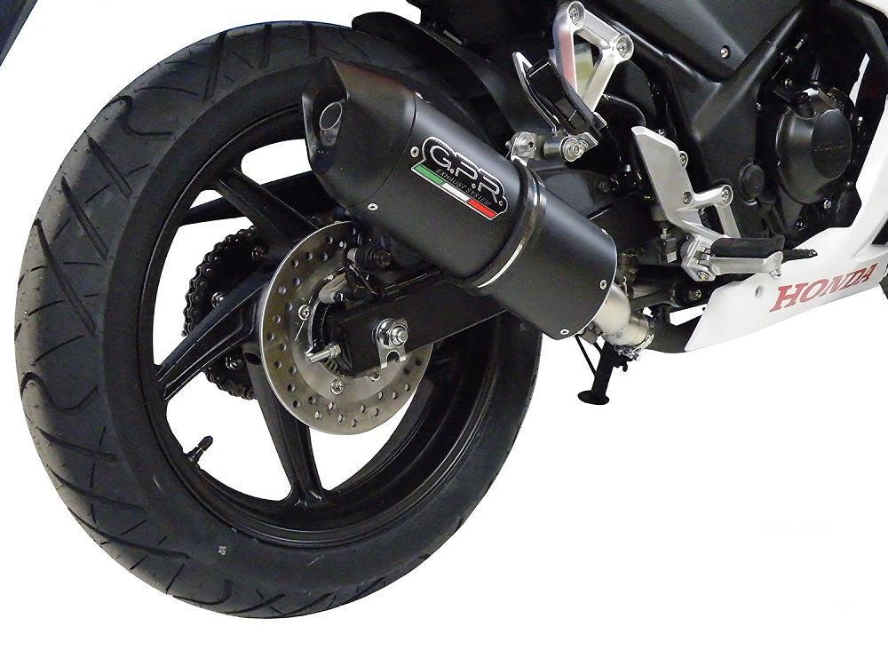 GPR-Exhaust---Furore-Nero-RACING-Slip-on-for-CBR-300-R-from-2014-to-2016-Link-Pipe