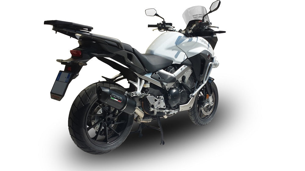 GPR-Exhaust---Furore-Evo4-Nero-Slip-on-for-Crossrunner-800-VFR-800-X-from-2017-to-2020-dB-Killer-Link-Pipe
