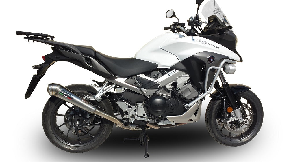 GPR-Exhaust---Powercone-Evo-Slip-on-for-Crossrunner-800-VFR-800-X-from-2017-to-2020-dB-Killer-Link-Pipe