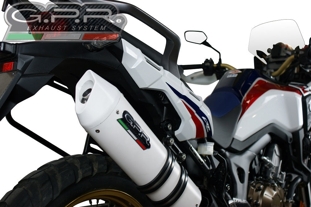 GPR-Exhaust---Albus-Ceramic-Slip-on-for-CRF-1000-L-Africa-TWIN-from-2015-to-2017-dB-Killer-Link-Pipe