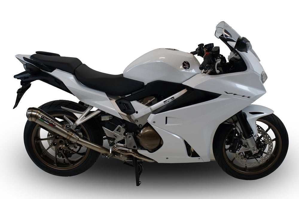 GPR-Exhaust---Powercone-Evo-Slip-on-for-VFR-800-F-from-2014-to-2016-dB-Killer-Link-Pipe
