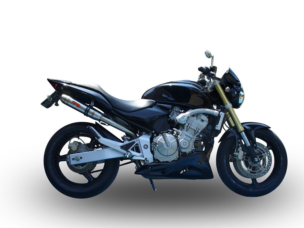 GPR-Exhaust---Deeptone-Inox-Slip-on-for-Hornet-CB-600-F-from-2003-to-2006-dB-Killer-Link-Pipe-Catalyst