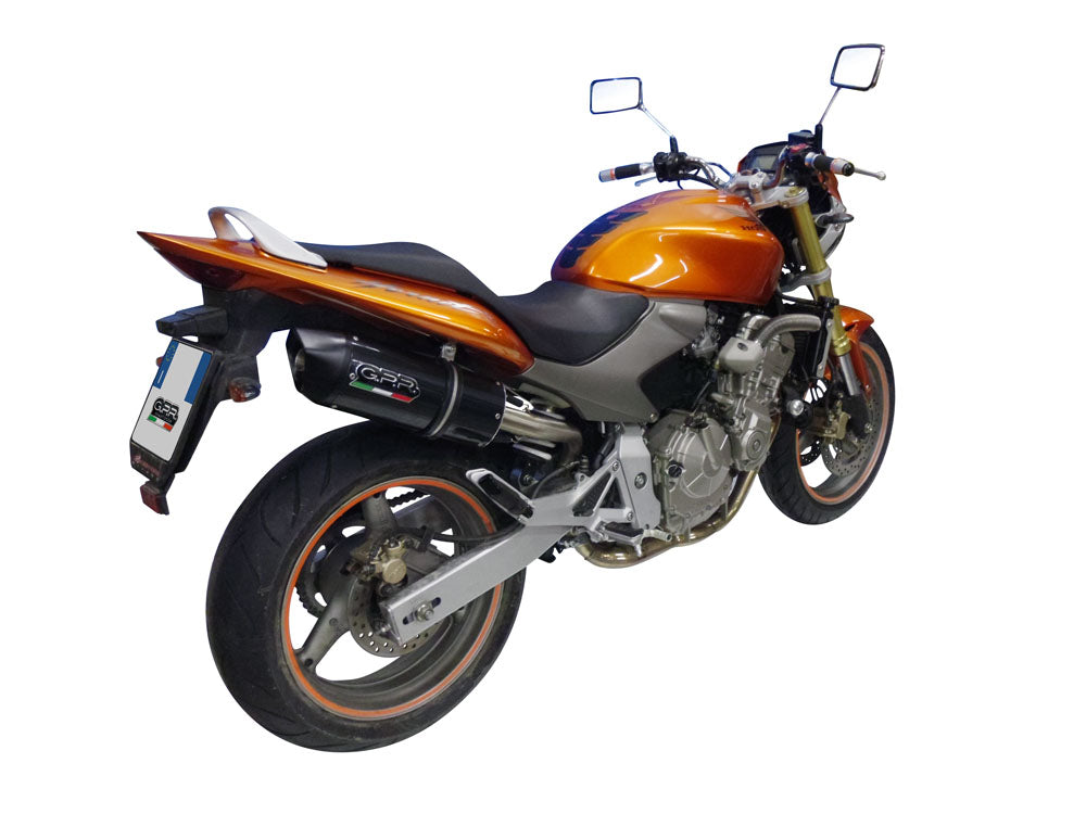 GPR-Exhaust---Furore-Nero-Slip-on-for-Hornet-CB-600-F-from-1998-to-2002-dB-Killer-Link-Pipe