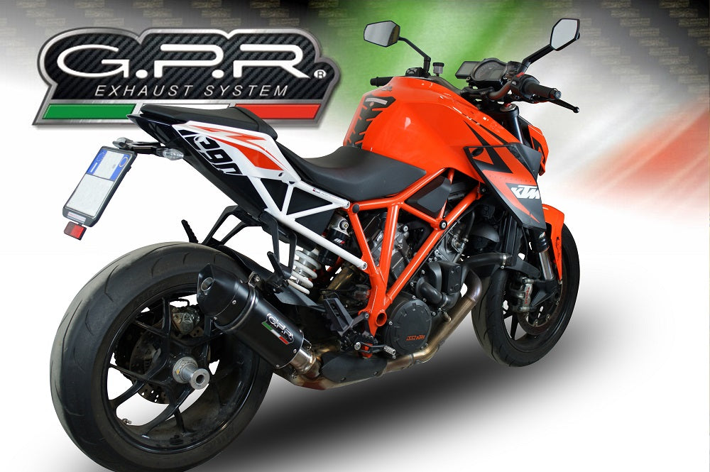GPR-Exhaust---Furore-Evo4-Nero-Slip-on-for-Super-DUKE-1290-R-from-2017-to-2019-dB-Killer-Link-Pipe