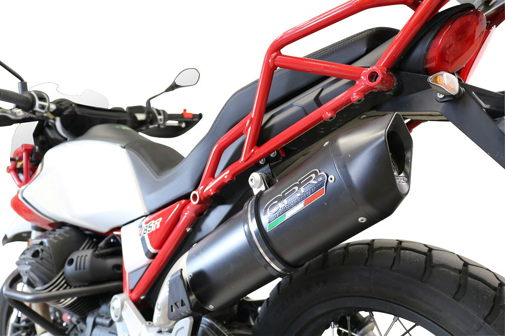 GPR-Exhaust---Furore-Evo4-Nero-Slip-on-for-V85-TT-from-2019-to-2020-dB-Killer-Link-Pipe