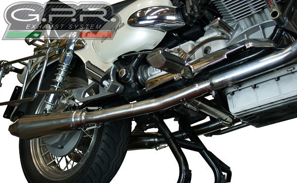 GPR-Exhaust---Vintacone-Double-Slip-on-for-California-1100-Special-Stone-Sport-Ev-Alu-from-1997-to-2002-dB-Killer-Link-Pipes