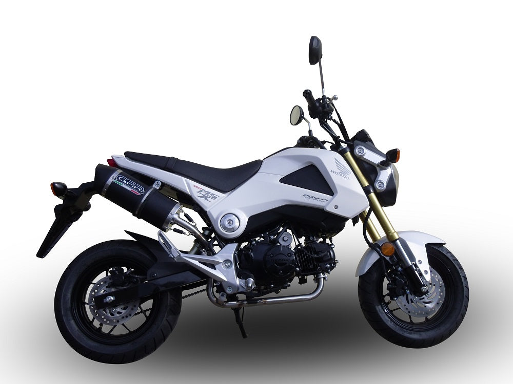 GPR-Exhaust---Furore-Nero-RACING-Full-Line-for-MSX-GROM-125-from-2018-to-2020-Racing-Full-System-Exhaust-