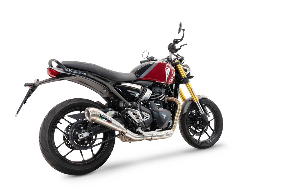 GPR-Exhaust---Powercone-Evo-Slip-on-for-Scrambler-400-X-from-2023-to-2025-dB-Killer-Link-Pipe