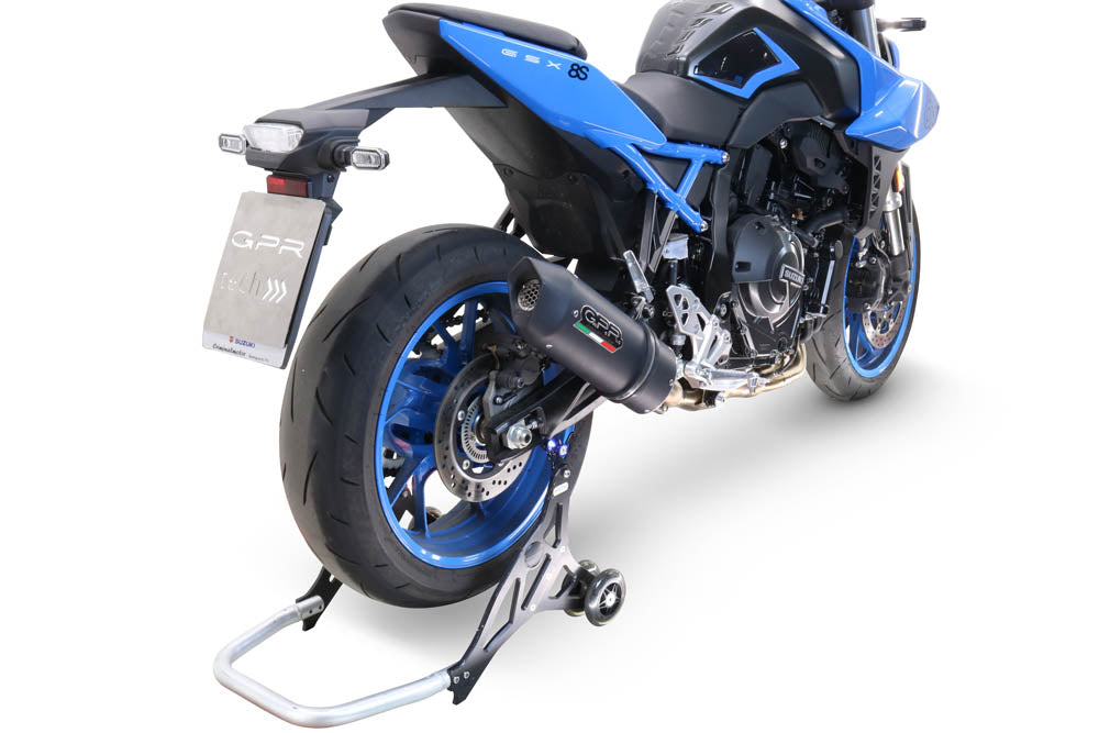 GPR-Exhaust---Furore-Evo4-Nero-Full-Line-for-Gsx-8R-from-2022-to-2024-dB-Killer-Catalyst