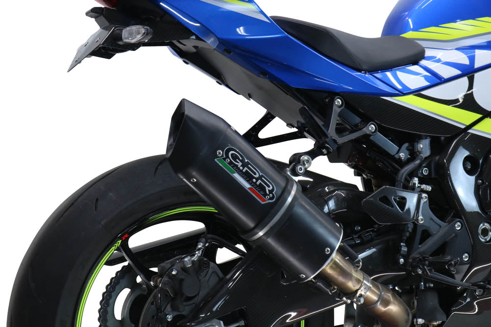 GPR-Exhaust---Furore-Nero-RACING-Slip-on-for-Gsx-R-1000-1000-R-from-2021-to-2025-Link-Pipe