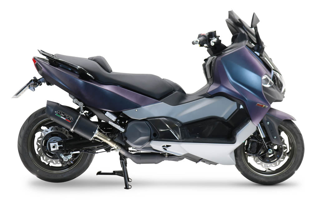 GPR-Exhaust---Furore-Evo4-Nero-Slip-on-for-Maxsym-TL-508-from-2021-to-2024-dB-Killer-Link-Pipe