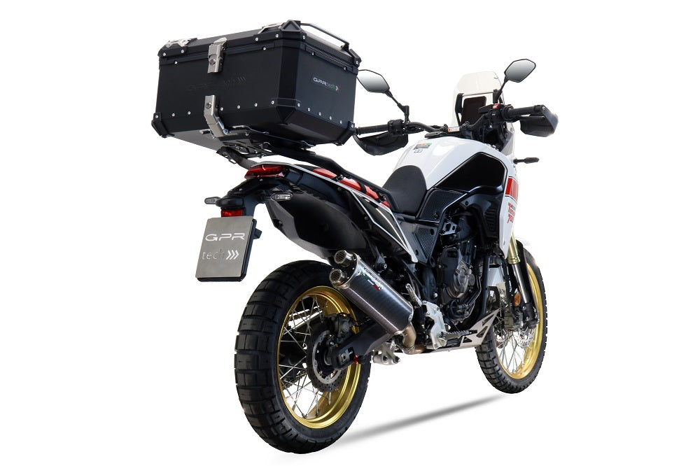 GPR-Exhaust---Dual-Poppy-Slip-on-for-Tenere-700-from-2025-to-2026-dB-Killer-Link-Pipe