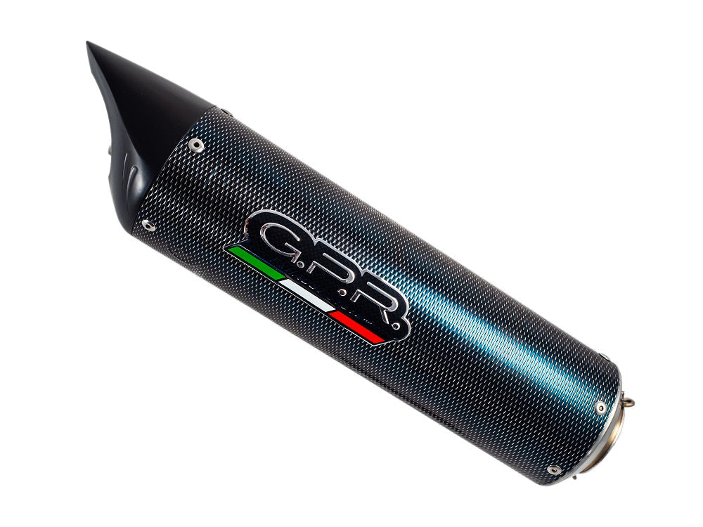 GPR-Exhaust---Tiburon-Poppy-Slip-on-for-Daytona-675-from-2006-to-2008-dB-Killer-Link-Pipe