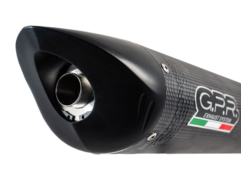 GPR-Exhaust---Tiburon-Poppy-Slip-on-for-Daytona-675-from-2009-to-2012-dB-Killer-Link-Pipe