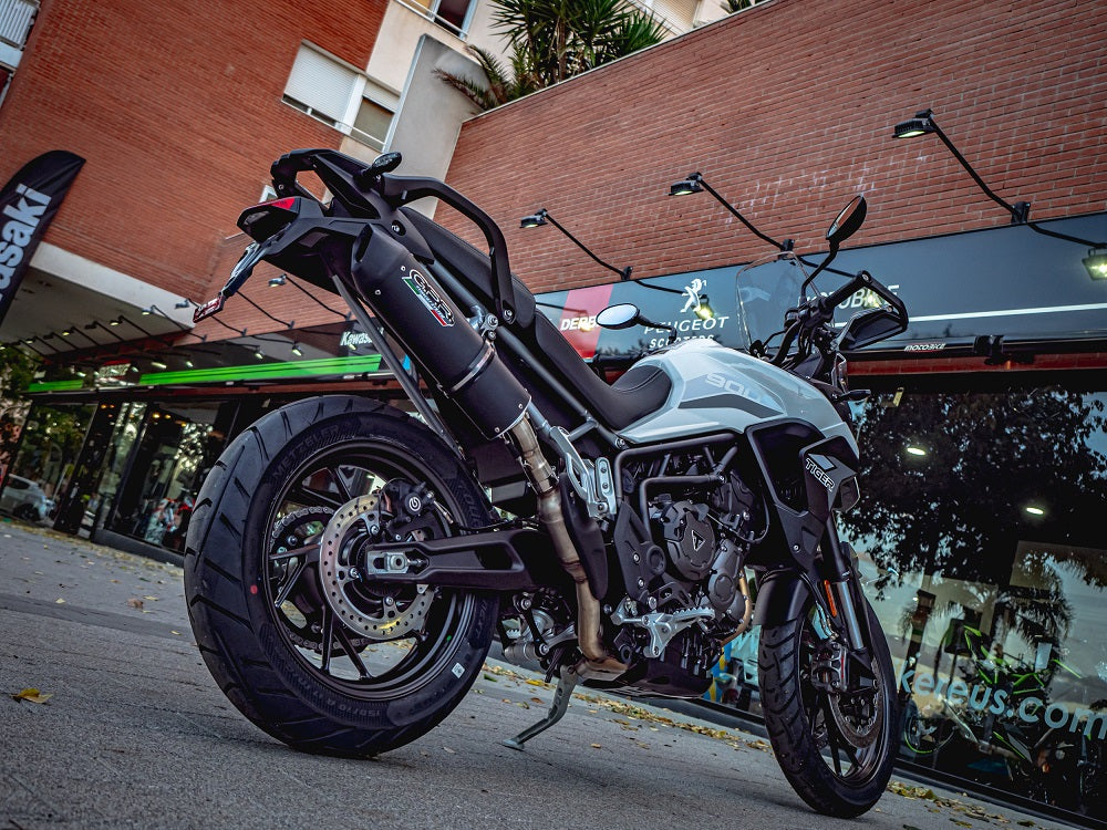 GPR-Exhaust---Furore-Evo4-Nero-Slip-on-for-Tiger-900-from-2020-to-2023-dB-Killer-Link-Pipe