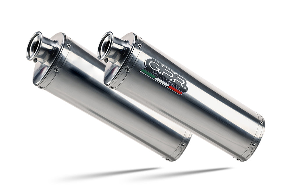 GPR-Exhaust---Trioval-Double-Slip-on-for-Pegaso-3-650-Pegaso-I.E.-from-1997-to-2000-dB-Killer-Link-Pipes