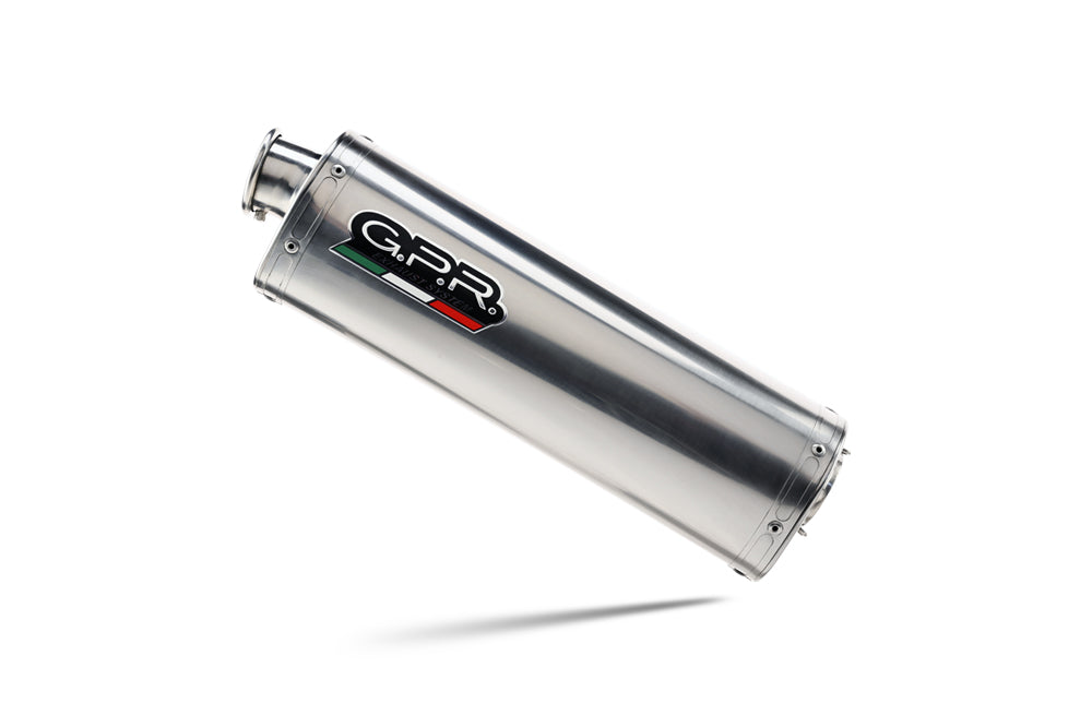 GPR-Exhaust---Trioval-Slip-on-for-DR-BIG-750-from-1987-to-1989-dB-Killer-Link-Pipe