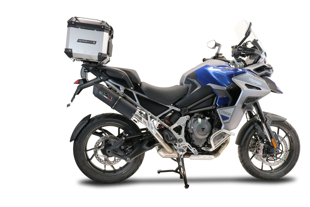 GPR-Exhaust---Furore-Evo4-Nero-Slip-on-for-Tiger-1200-GT-Rally-from-2022-to-2024-dB-Killer-Link-Pipe