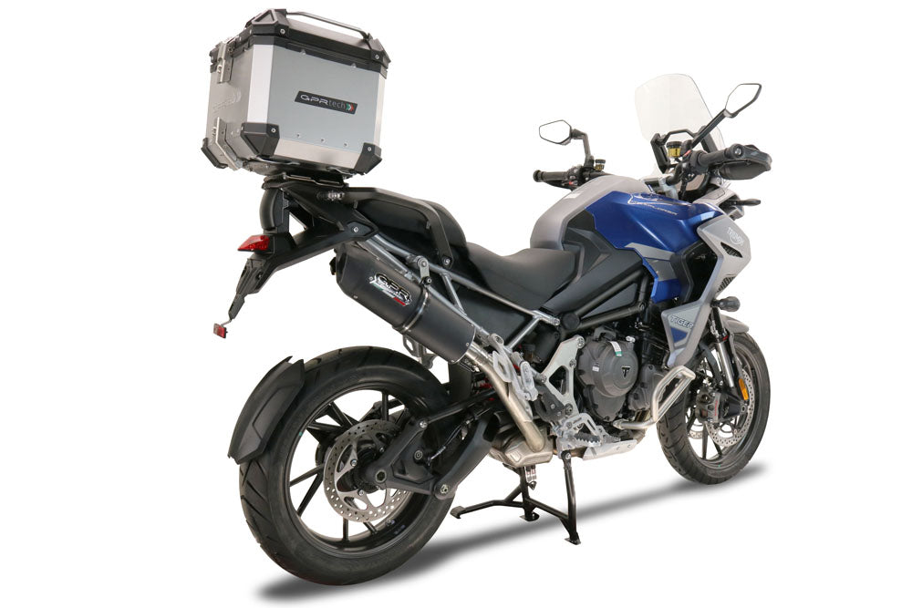 GPR-Exhaust---Furore-Evo4-Nero-Slip-on-for-Tiger-1200-GT-Rally-from-2022-to-2024-dB-Killer-Link-Pipe