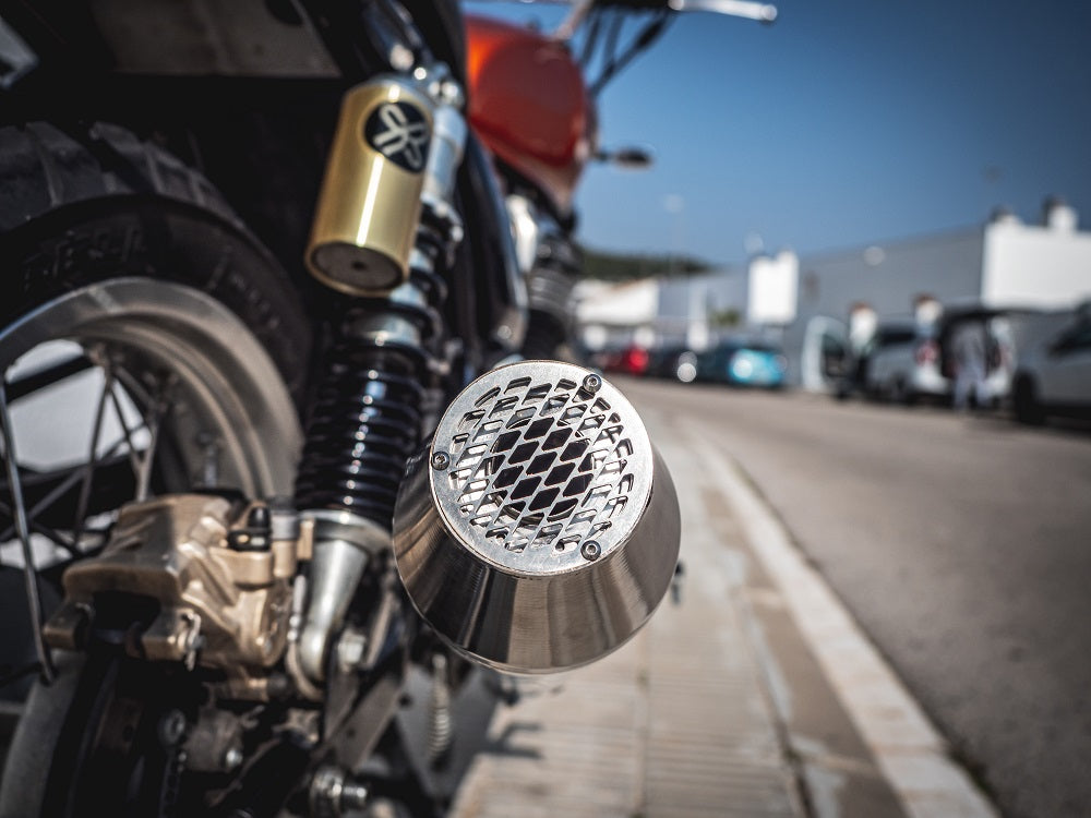 GPR-Exhaust---Ultracone-Inox-Cafè-Racer-Silencer-without-link-pipe-for-R-90-from-1973-to-1976-dB-Killer