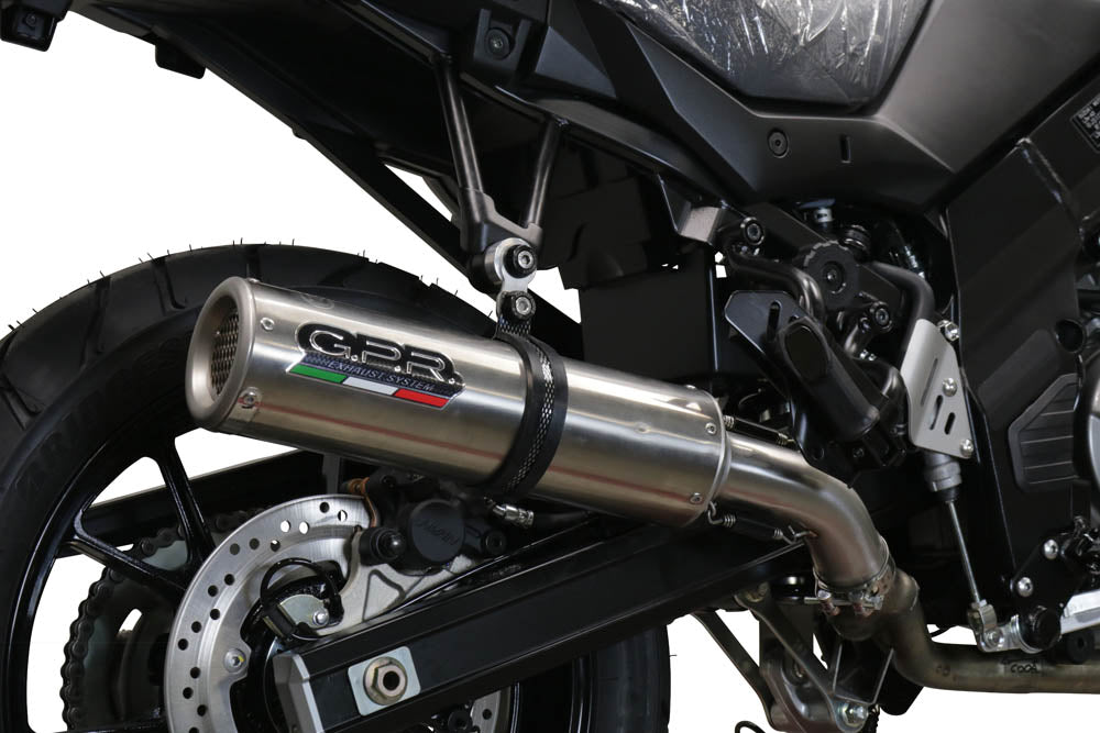 GPR-Exhaust---M3-Inox-Mid-Line-for-V-Strom-DL650-from-2017-to-2020-dB-Killer-Catalyst-