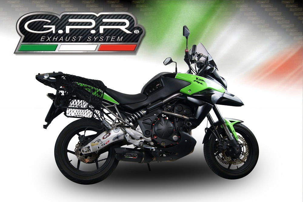 GPR-Exhaust---Furore-Poppy-Slip-on-for-Versys-650-from-2006-to-2014-dB-Killer-Link-Pipe-Catalyst
