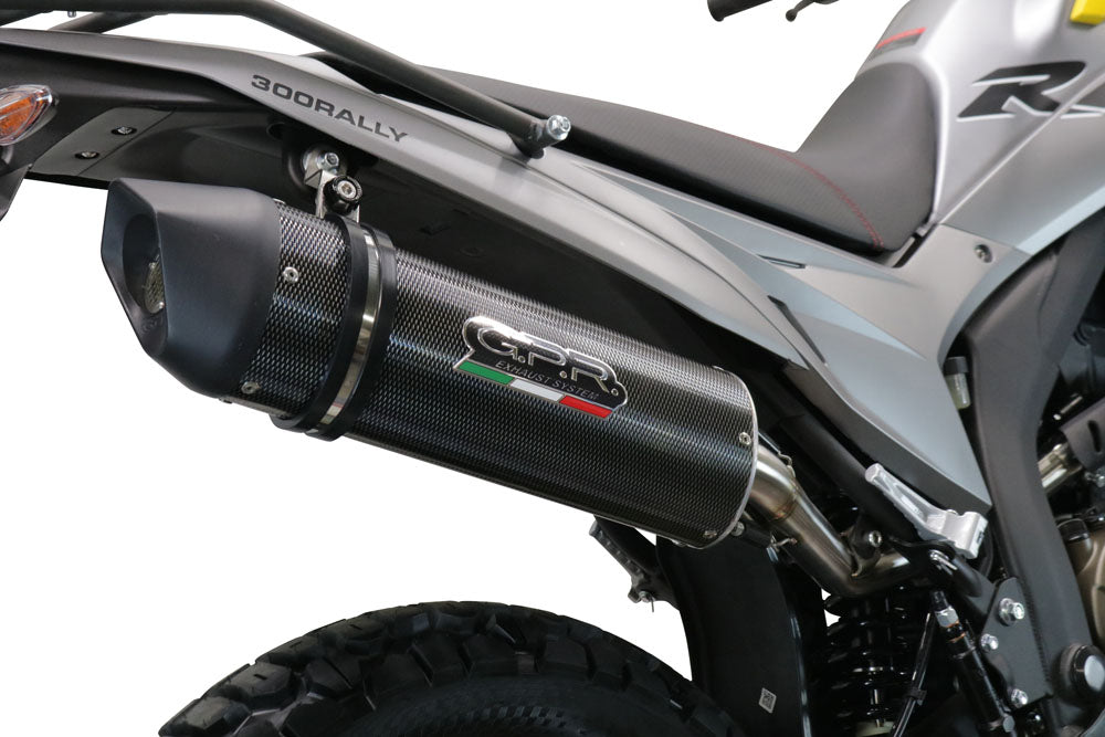 GPR-Exhaust---Furore-Evo4-Poppy-Slip-on-for-300Rally-from-2022-to-2024-dB-Killer-Link-Pipe-Catalyst