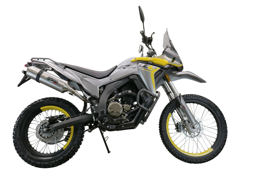 GPR-Exhaust---Satinox-Slip-on-for-300Rally-from-2022-to-2024-dB-Killer-Link-Pipe-Catalyst